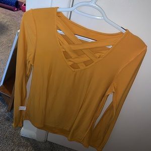 Yellow blouse